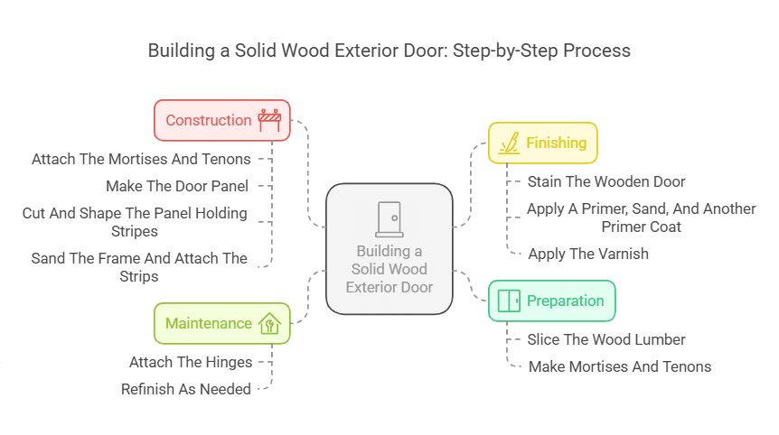 How To Build A Solid Wood Exterior Door