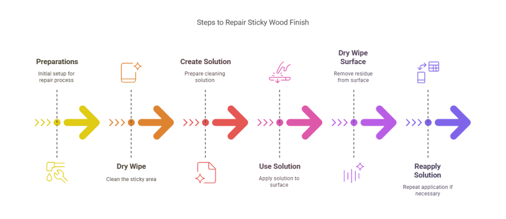 How To Repair Sticky Wood Finish