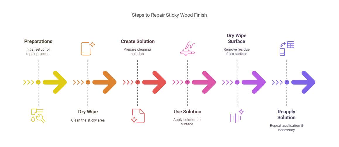 How To Repair Sticky Wood Finish