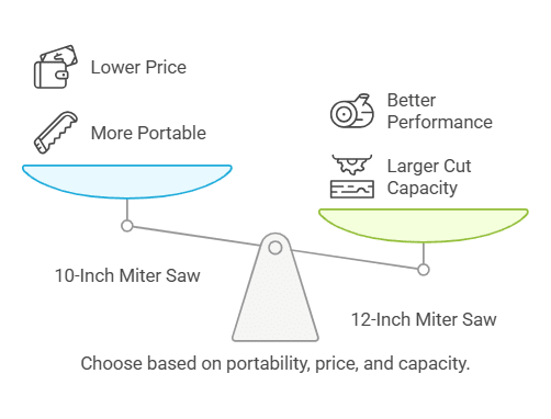 12 Inch Miter Saw Vs 10 Inch Sliding