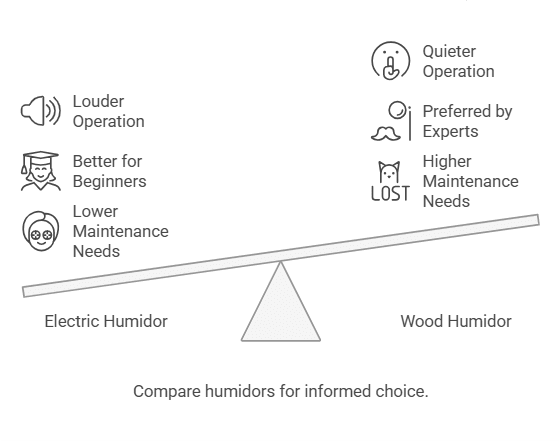 Electric Humidor Vs Wood
