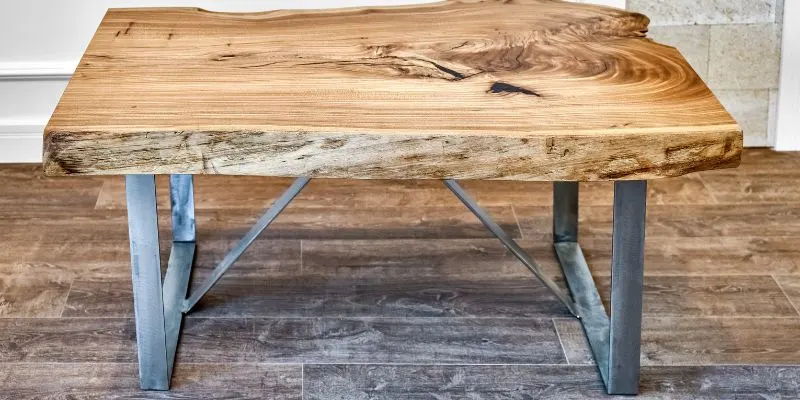 How To Finish Live Edge Wood With Bark