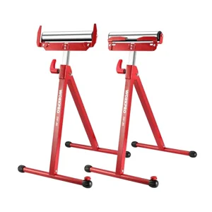 WORKPRO Folding Roller Stand, Height Adjustable