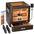 XIFEI electric cigar humidor cabinet with digital hygrometer and cedar wood shelves