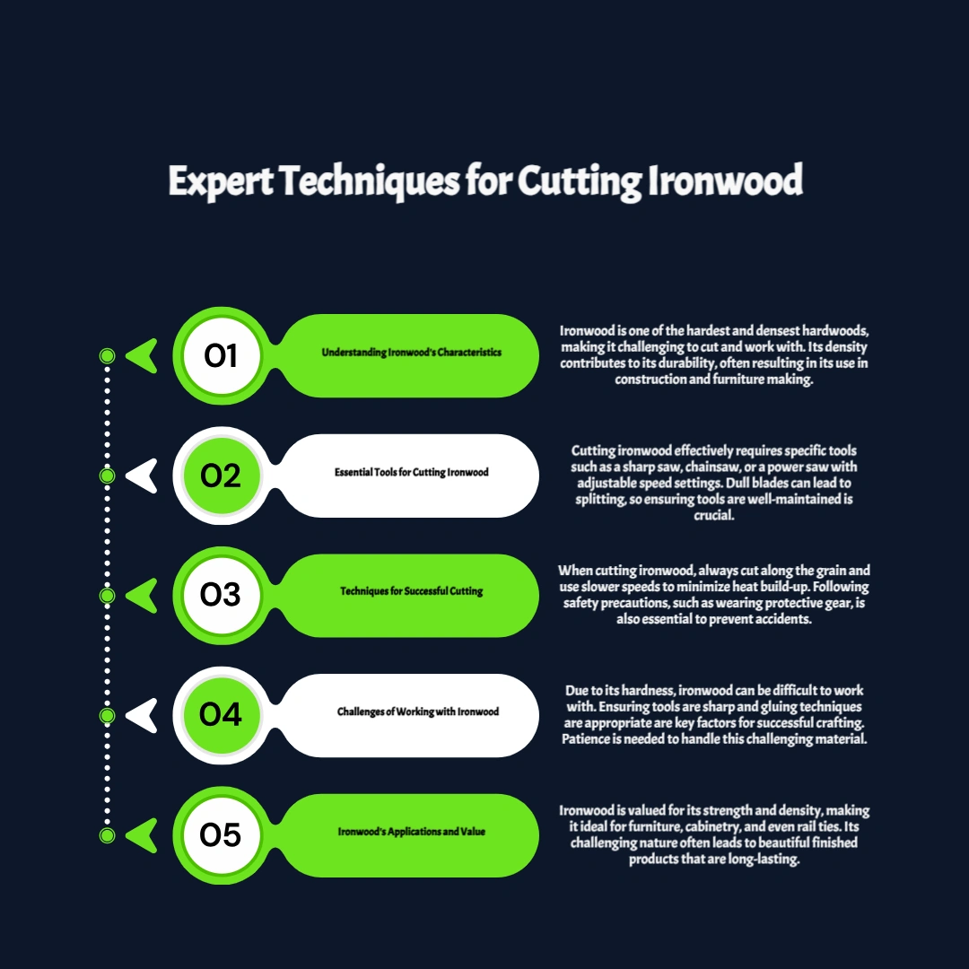 How To Cut Ironwood Like A Pro