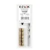 E-Z LOK 1/4-20 steel hex drive flanged threaded insert kit package