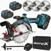 AwxryoX brushless 6-1/2 in cordless circular saw