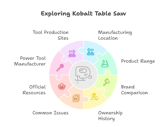 Who Manufactures Kobalt Table Saw
