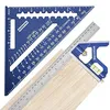 WORKPRO aluminum alloy carpenter square and ruler set