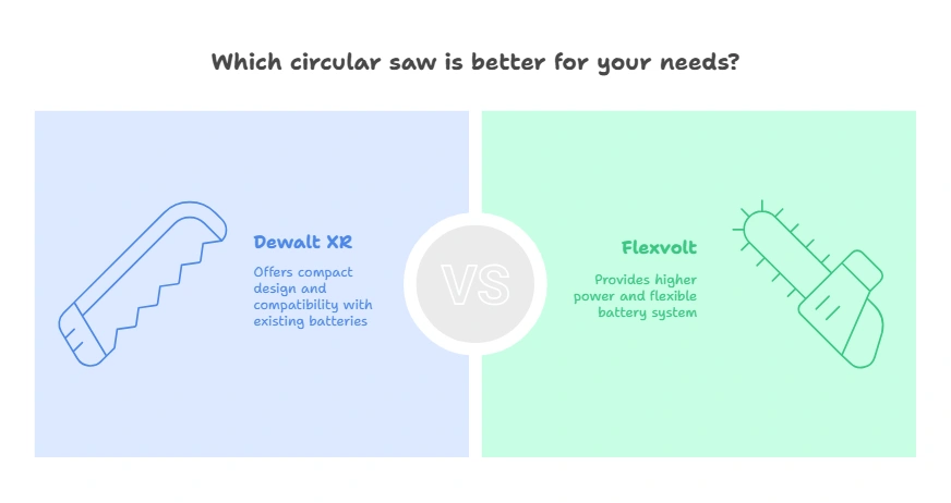 Dewalt Xr Vs Flexvolt Circular Saw