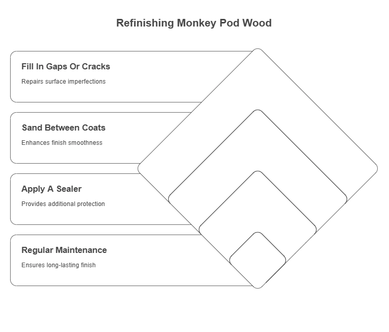 How To Refinish Monkey Pod Wood