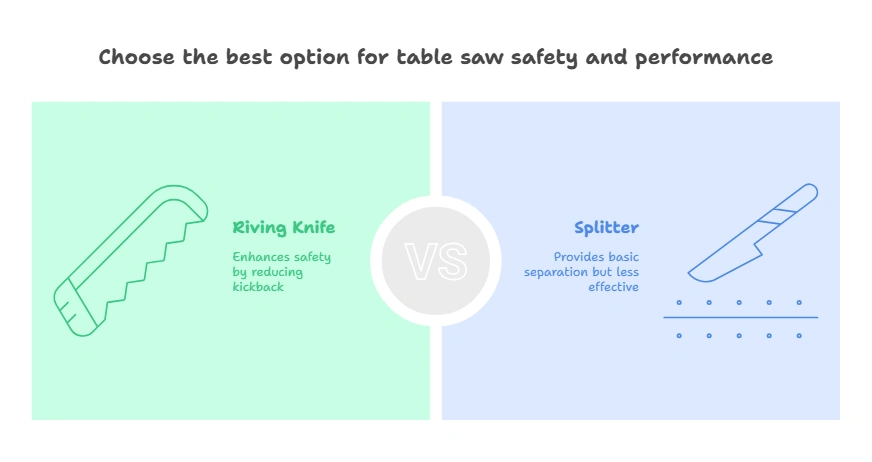 What is a Riving Knife on a Table Saw
