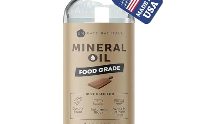 Food-safe mineral oil for finishing monkey pod wood bowls