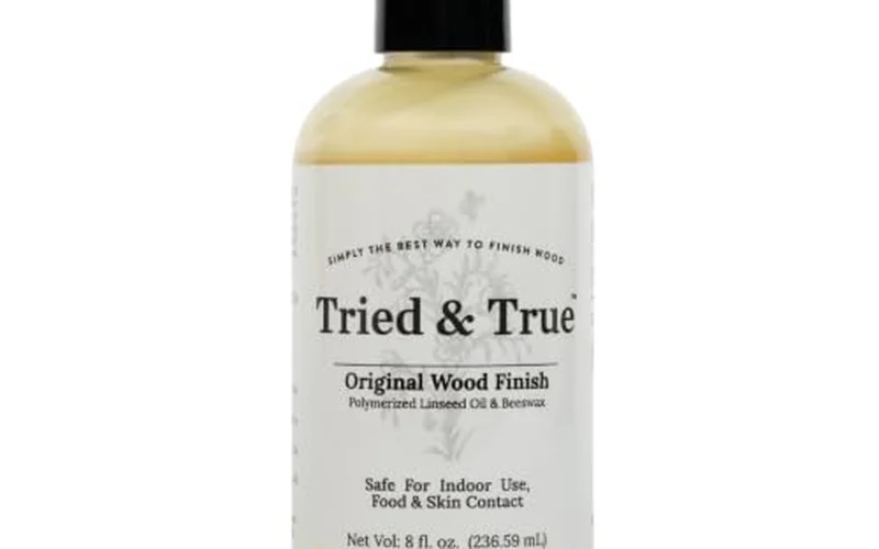 Tried and True linseed oil and beeswax wood finish blend