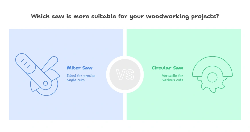 Circular Saw vs Drop Saw