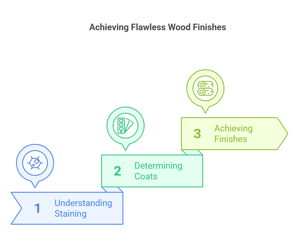 How Many Coats of Stain on Wood