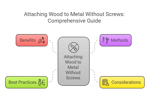 How to Attach Wood to Metal Without Screws