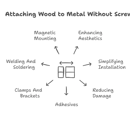 How to Attach Wood to Metal Without Screws