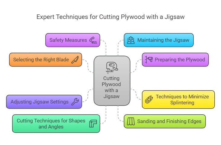 How to Cut Plywood With a Jigsaw Without Splintering