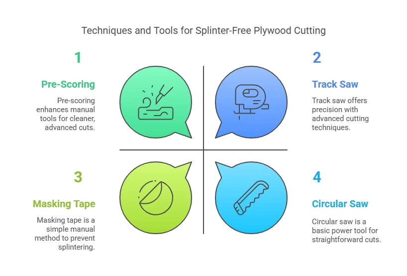 How to Cut Plywood Without Splintering