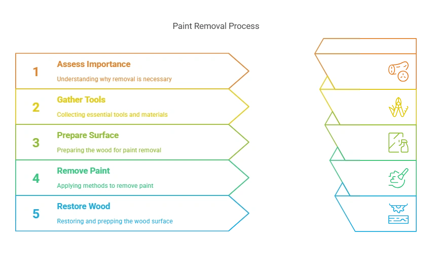 How to Easily Remove Paint from Wood