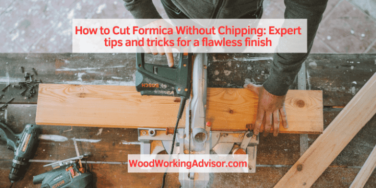 How to Cut Formica Without Chipping