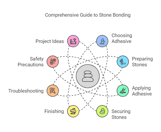 How to Glue Stones Together