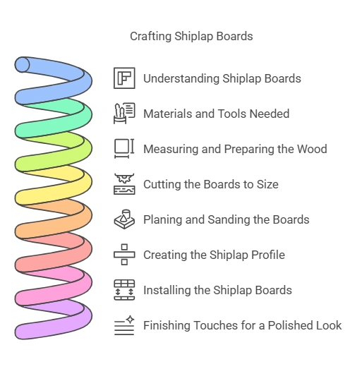 How to Make Shiplap Boards