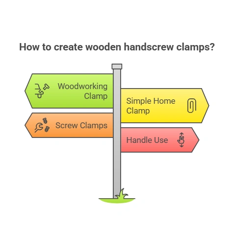 How to Make Your Own Wooden Handscrew Clamps