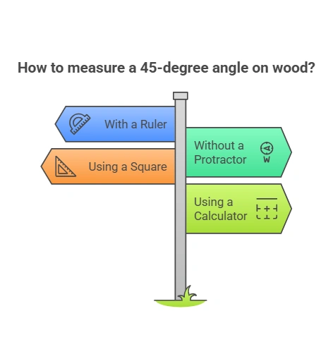 How to Measure 45 Degree Angle on Wood