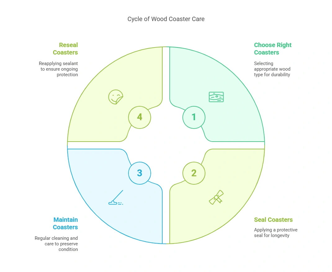 How to Seal Wood Coasters