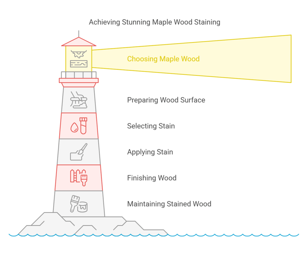How to Stain Maple Wood