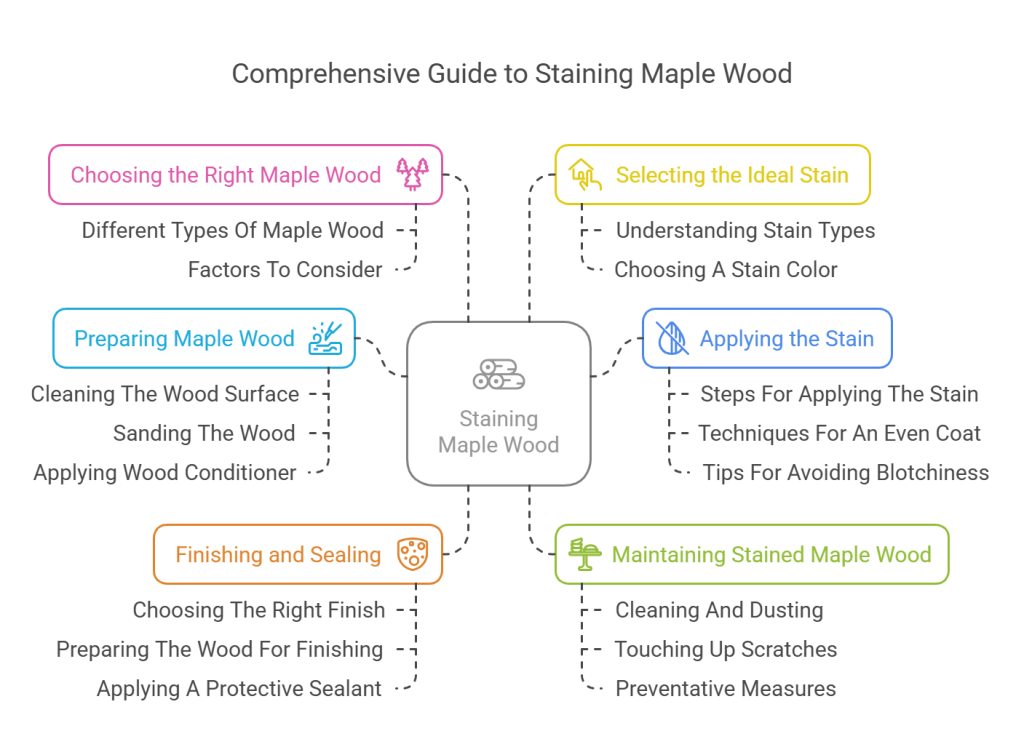 How to Stain Maple Wood