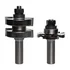 Freud adjustable tongue and groove router bit set for shiplap boards