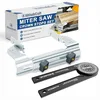 AltitudeCraft crown molding jig and miter saw protractor set