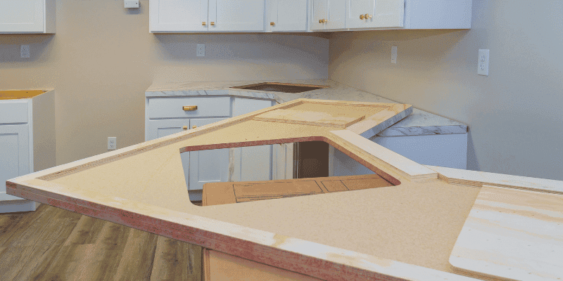 how do you cut laminate countertop
