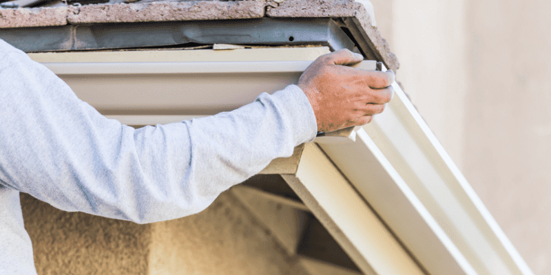 how to attach aluminum to wood