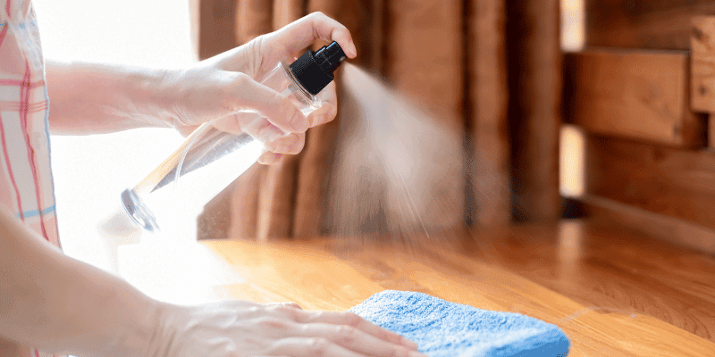 how to clean wood furniture