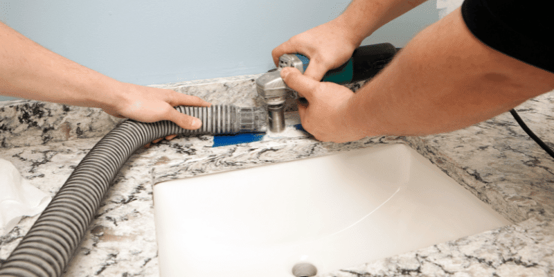 how to cut countertop for sink