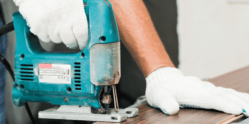 how to cut laminate countertop with jigsaw