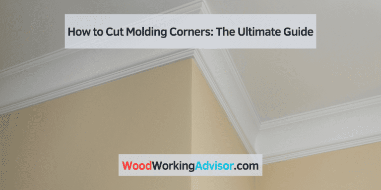 how to cut molding corners