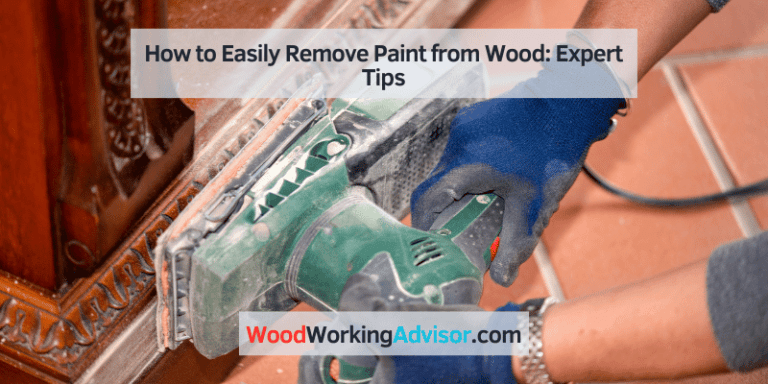 how to remove paint from wood
