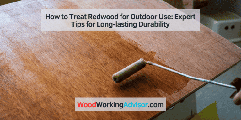 how to treat redwood for outdoor use