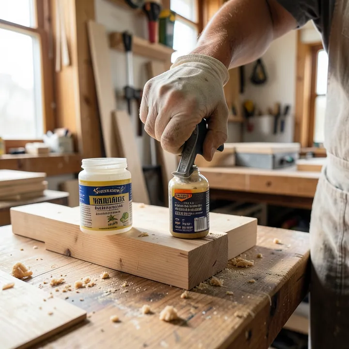how to use wood hardener