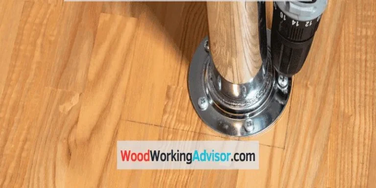 Attaching a metal post base to a wood post with a drill