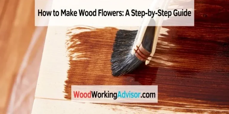 Applying a dark wood stain finish with a brush