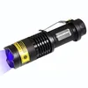 DARKBEAM UV 365nm wood identification blacklight flashlight