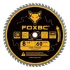 FOXBC 8-1/4 inch 60-tooth table saw blade