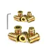 40Pc Threaded Inserts Assortment + Hex Wrench