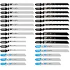 Craluuur 30 Piece T-Shank Jigsaw Blades Set
